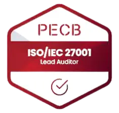 Sertifisert ISO 27001 Lead Auditor-merke oppnådd etter å ha deltatt på Iso 27001 Lead Auditor Course and Exam