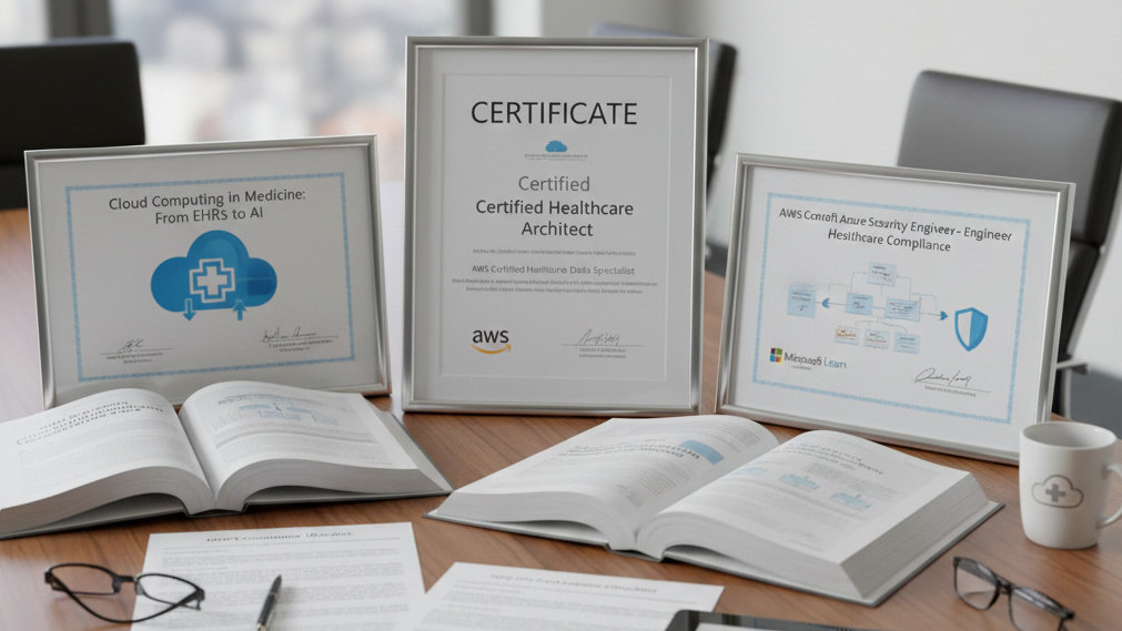 Cloud certifications for healthcare and life sciences professionals