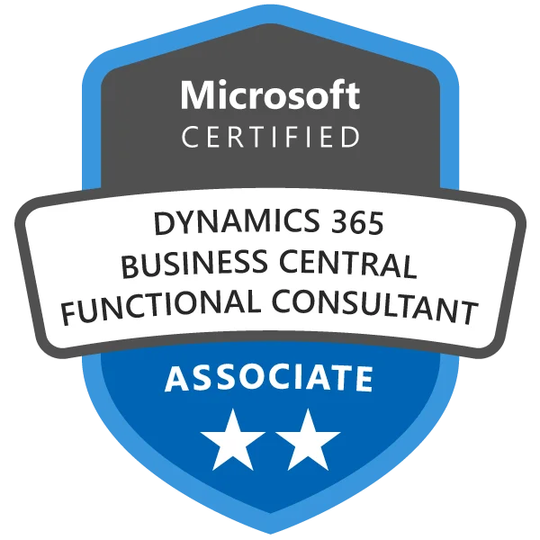 Dynamics365 Business Central Functional Consultant